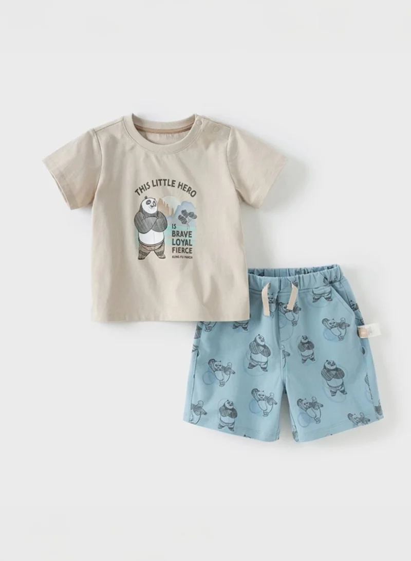 Dave & Bella Kung Fu Panda Short Set